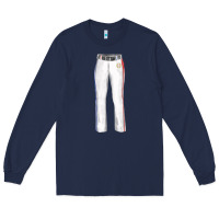 Navy softball uniform pant fa element Long Sleeve Tee - FaDigitalArtStudio