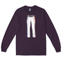 Plum softball uniform pant fa element Long Sleeve Tee - FaDigitalArtStudio