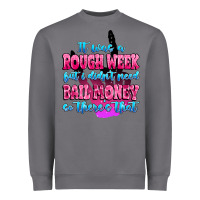 Storm it was rough week but i didn't need bail money so Heavyweight Sweatshirt - MaliasSmallBusiness