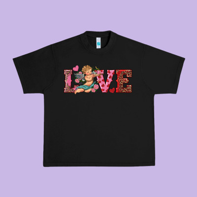 Love Cupid Urban Heavy Tee Designed By Ranaportraitstore