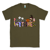 Army Green Drink Up Witches Classic Tee - CowhideDigitalArt