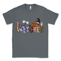 Charcoal Heather Drink Up Witches Classic Tee - CowhideDigitalArt