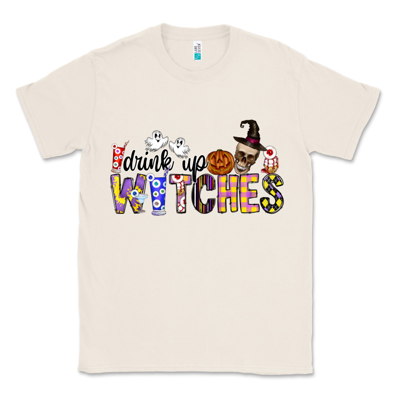 Drink Up Witches Classic Tee by CowhideDigitalArt | Teevron