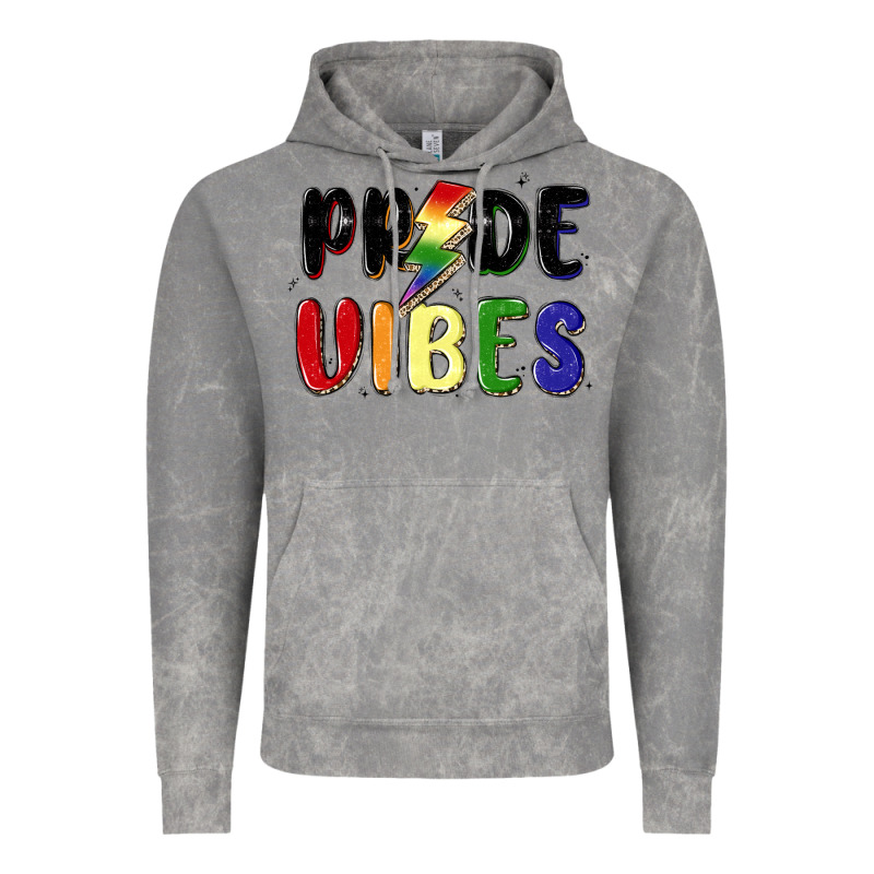 Pride Vibes Vintage Hoodie by MaliasSmallBusiness | Teevron