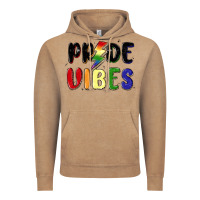 Vintage Coffee pride vibes Vintage Hoodie - MaliasSmallBusiness
