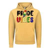 Vintage Mustard pride vibes Vintage Hoodie - MaliasSmallBusiness