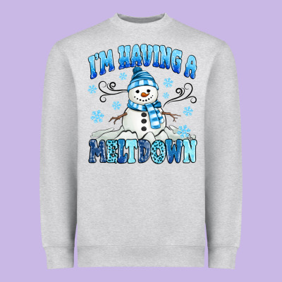 Heavyweight Sweatshirt i'm having a meltdown