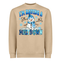 Mushroom i'm having a meltdown Heavyweight Sweatshirt - MaliasSmallBusiness