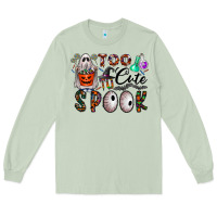 Matcha too cute to spook Long Sleeve Tee - CowhideDigitalArt