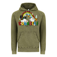 Vintage Olive bee yourself Vintage Hoodie - MaliasSmallBusiness