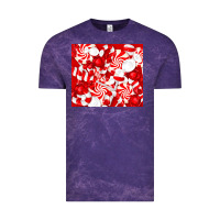 Cloud Purple christmas candies Vintage Tee - RanaPortraitStore