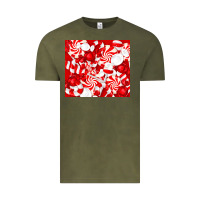 Vintage Olive christmas candies Vintage Tee - RanaPortraitStore