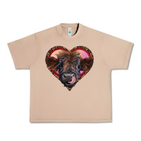Burro leopard heart highland calf Urban Heavy Tee - RanaPortraitStore