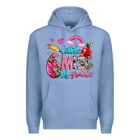 Colony Blue little miss sixth grade Premium Hoodie - NancyCooperArtShop