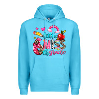 Ocean Blue little miss sixth grade Premium Hoodie - NancyCooperArtShop