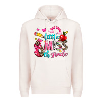 Pale Pink little miss sixth grade Premium Hoodie - NancyCooperArtShop