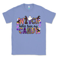 Colony Blue Witch Better Have My Candy Classic Tee - CowhideDigitalArt