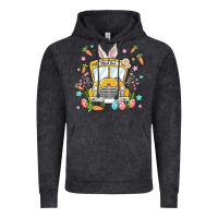 Vintage Black easter school bus Vintage Hoodie - MaliasSmallBusiness