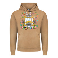 Vintage Camel easter school bus Vintage Hoodie - MaliasSmallBusiness
