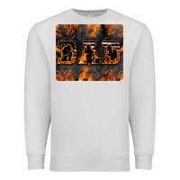 Dove Grey American Firefighter Dad Premium Sweatshirt - LillyAllenDesigns