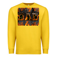 Lemon American Firefighter Dad Premium Sweatshirt - LillyAllenDesigns