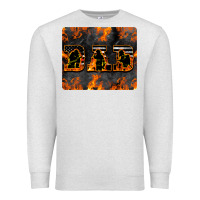 Oatmeal Heather American Firefighter Dad Premium Sweatshirt - LillyAllenDesigns
