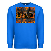 True Royal American Firefighter Dad Premium Sweatshirt - LillyAllenDesigns