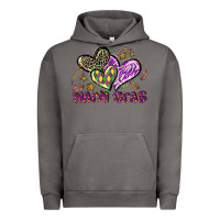 Pigment Tornado Mardi Gras heart Urban Hoodie - LillyAllenDesigns