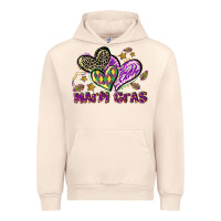 Sandshell Mardi Gras heart Urban Hoodie - LillyAllenDesigns