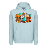Blue Mist nurse with fall element Premium Hoodie - AdoDesignShop