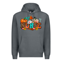 Rock nurse with fall element Premium Hoodie - AdoDesignShop