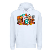 White nurse with fall element Premium Hoodie - AdoDesignShop