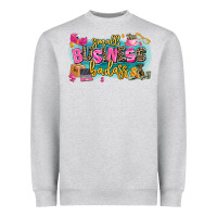 Heather Grey Small business badass Heavyweight Sweatshirt - MaliasSmallBusiness