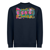 Navy Small business badass Heavyweight Sweatshirt - MaliasSmallBusiness