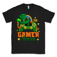 Black Gamer chaun st.patricks day Classic Tee - Neo Western