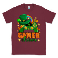 Burgundy Gamer chaun st.patricks day Classic Tee - Neo Western
