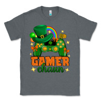 Charcoal Heather Gamer chaun st.patricks day Classic Tee - Neo Western