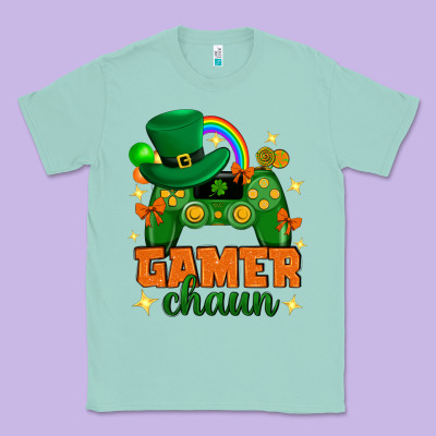 Gamer Chaun St.patricks Day Classic Tee Designed By Neo Western