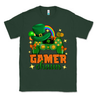 Sports Green Gamer chaun st.patricks day Classic Tee - Neo Western