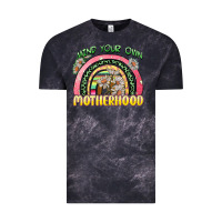 Cloud Black mind your own motherhood Vintage Tee - Zillion Design Studio