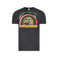 Vintage Black mind your own motherhood Vintage Tee - Zillion Design Studio