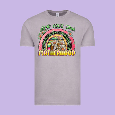 Mind Your Own Motherhood Vintage Tee Designed By Zillion Design Studio