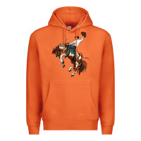 Carrot american paint horse rodeo cowboy Premium Hoodie - MaliasSmallBusiness