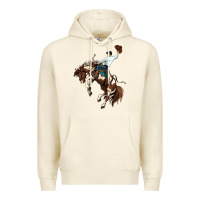 Sandshell american paint horse rodeo cowboy Premium Hoodie - MaliasSmallBusiness