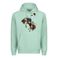 Seafoam american paint horse rodeo cowboy Premium Hoodie - MaliasSmallBusiness