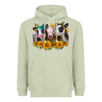 Matcha sunflower heifers Heavyweight Hoodie - Jasminsmagicworld