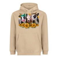 Mushroom sunflower heifers Heavyweight Hoodie - Jasminsmagicworld