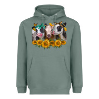 Sage sunflower heifers Heavyweight Hoodie - Jasminsmagicworld