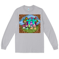 Moon Dust Farm animal easter tumbler Easter Day Long Sleeve Tee - Neo Western