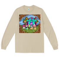 Mushroom Farm animal easter tumbler Easter Day Long Sleeve Tee - Neo Western